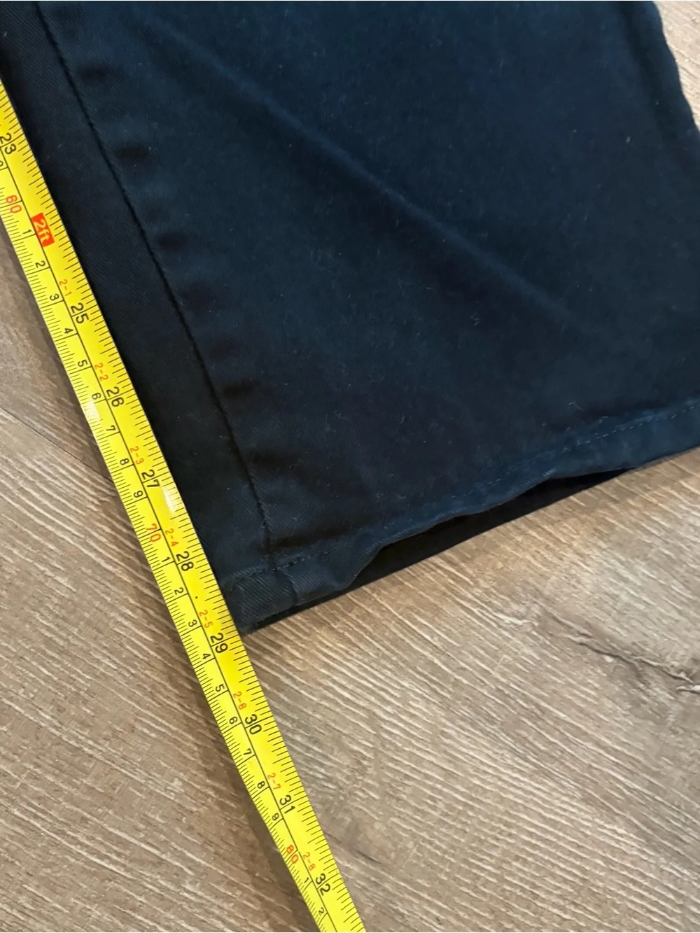 Gloria Vanderbilt Amanda black denim straight jeans sz 14